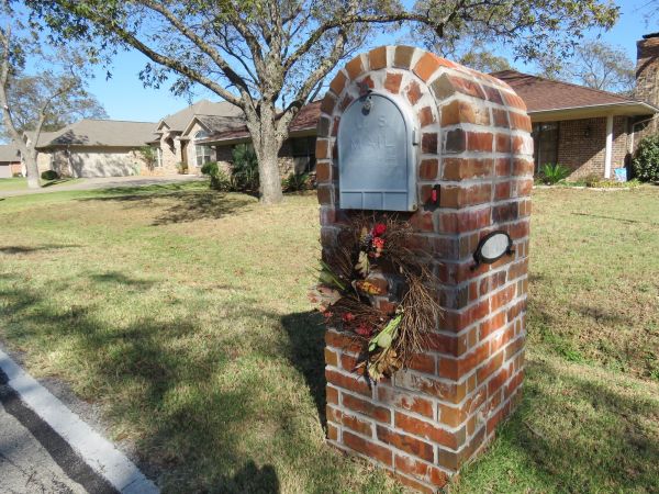Brick Mailbox Replacement in Greenwood