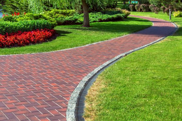 Brick Walkway Installation in Greenwood