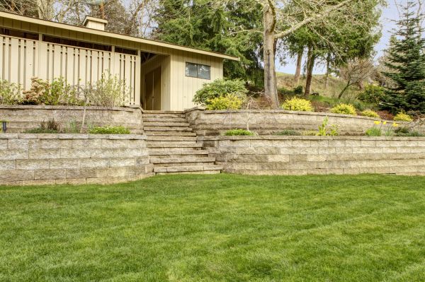 Retaining Wall Construction in Greenwood