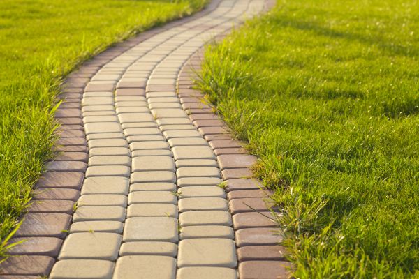 Sidewalk Brick Repair in Greenwood
